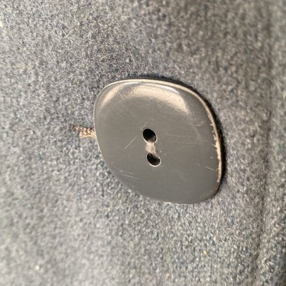 Vintage teal wool blend coat - Picture 14 of 15